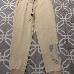 PINK Victoria's Secret Beige woman Sweatpants